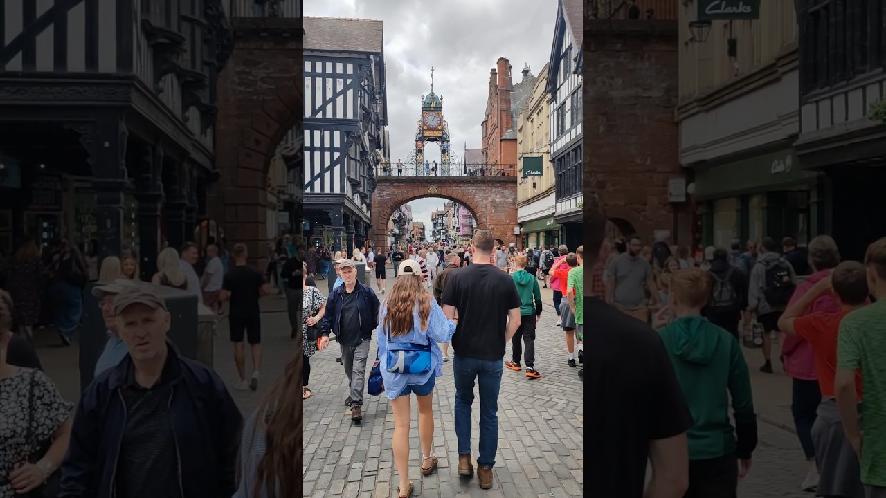 CHESTER Town centre England UNITED KINGDOM UK