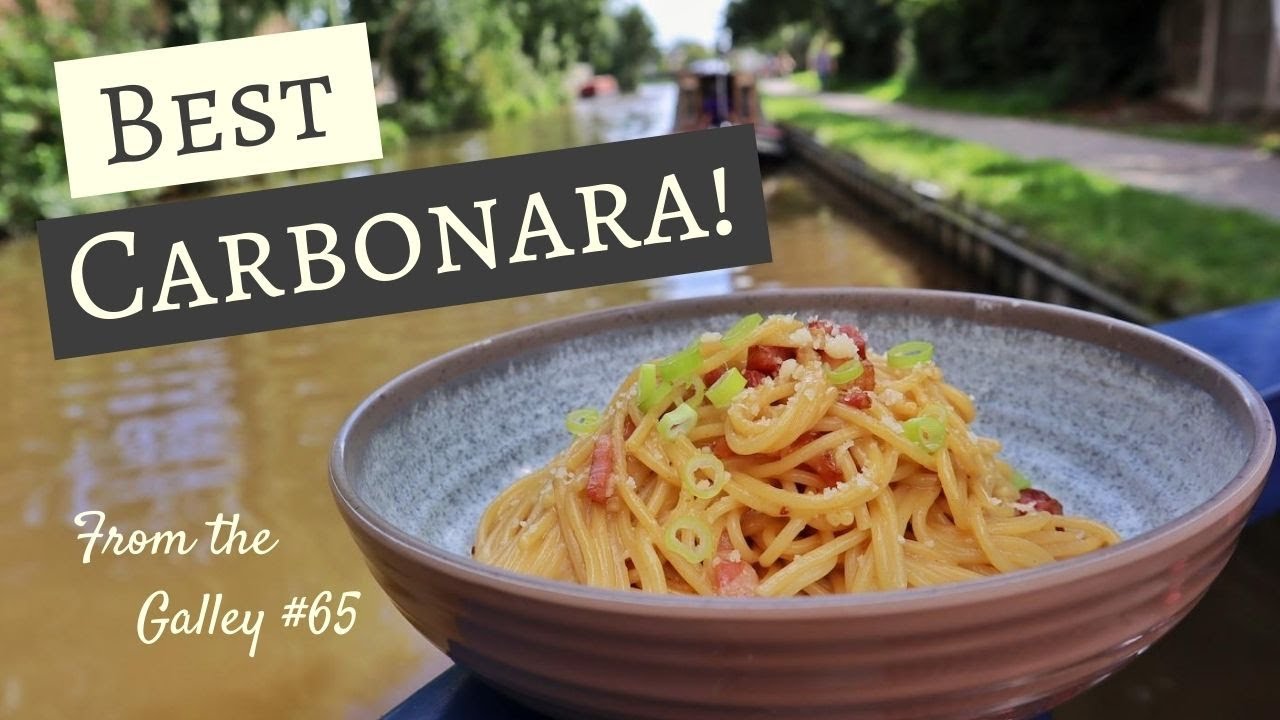 Delicious Egg-Based Carbonara - No Cream Needed! | From The Galley #65