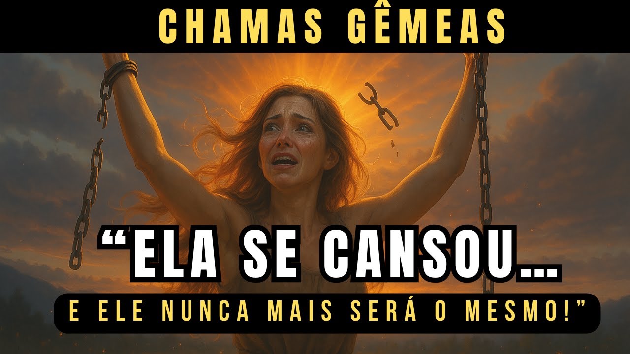 “Quando ela se cansa de esperar… Algo se quebra nele para sempre”...CHAMA GÊMEA