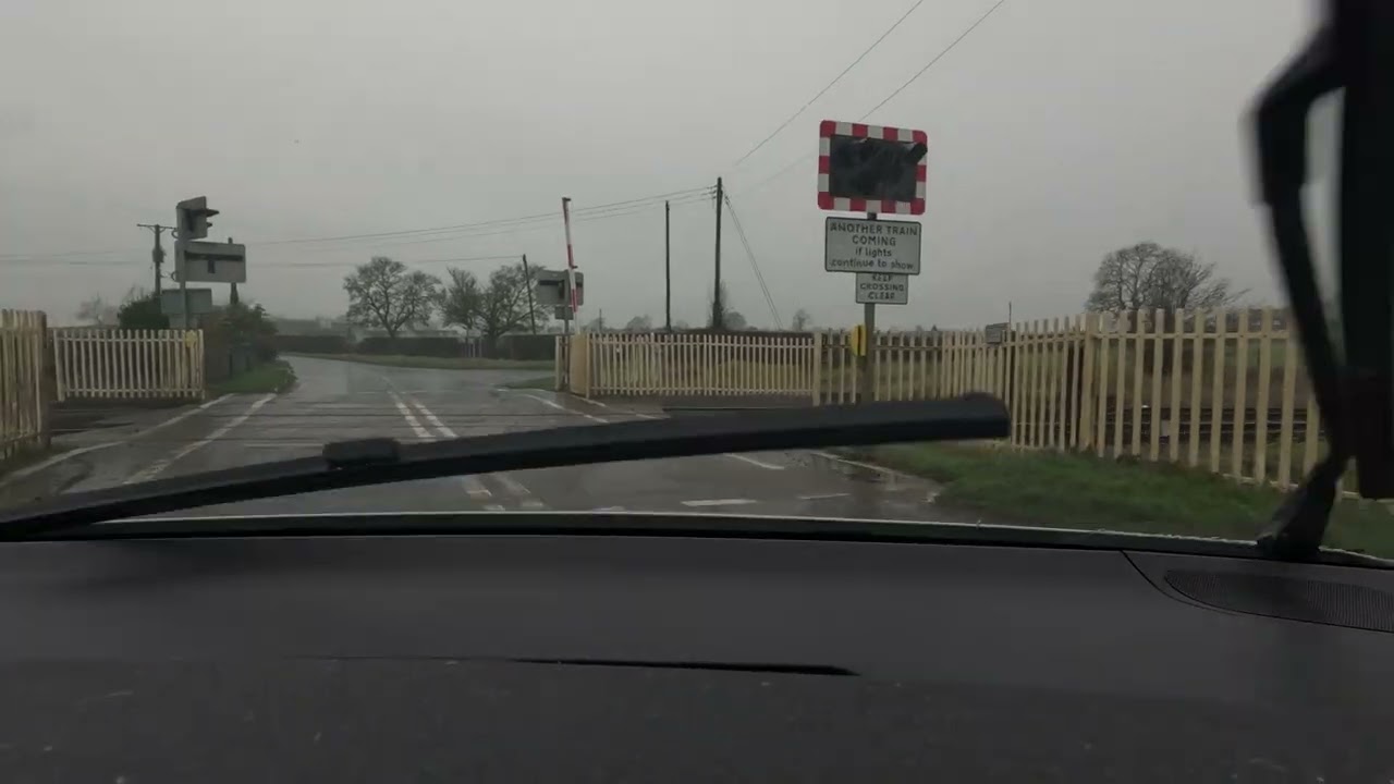 Come take a ride with me through North Yorkshire countryside  and villages on a rainy day 
