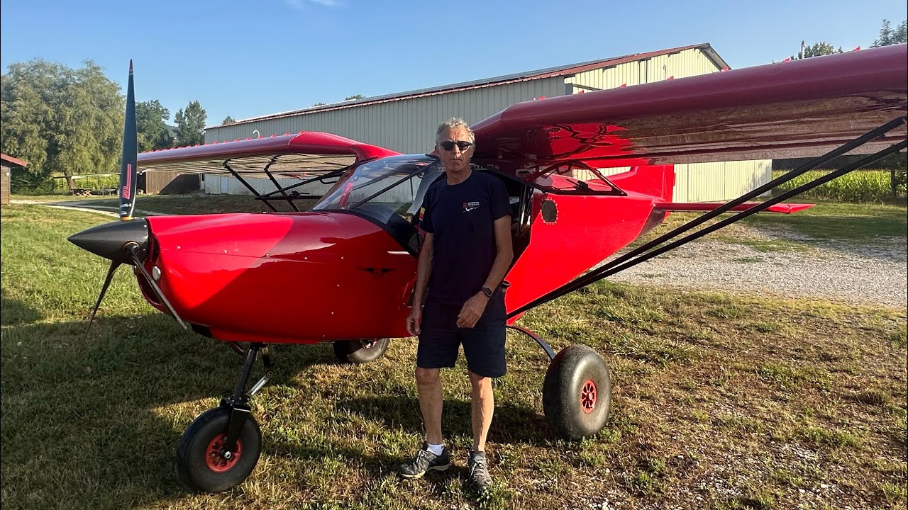 Courchevel et Méribel avec Jean-Luc et mon ami Bruno en ULM G1