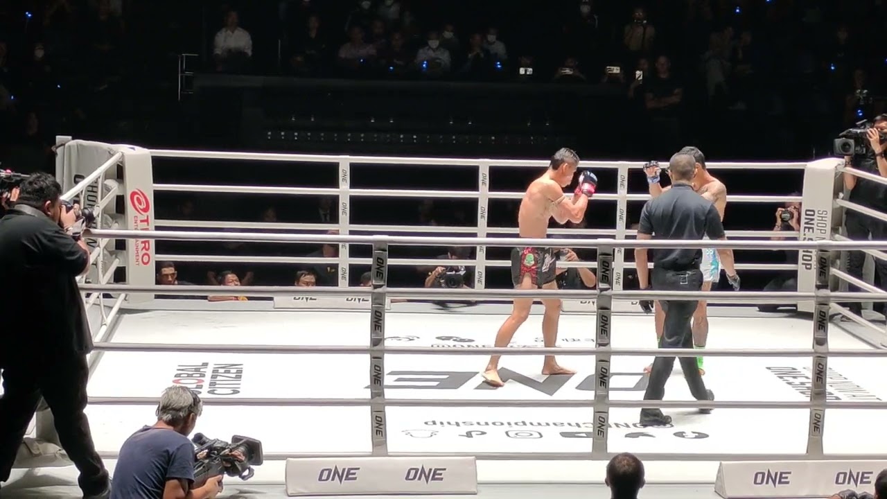 คู่เอกOne lumpenee ก้องธรณี vs ET #มวยไทยไม่เต้น#มวยไทย #one championship