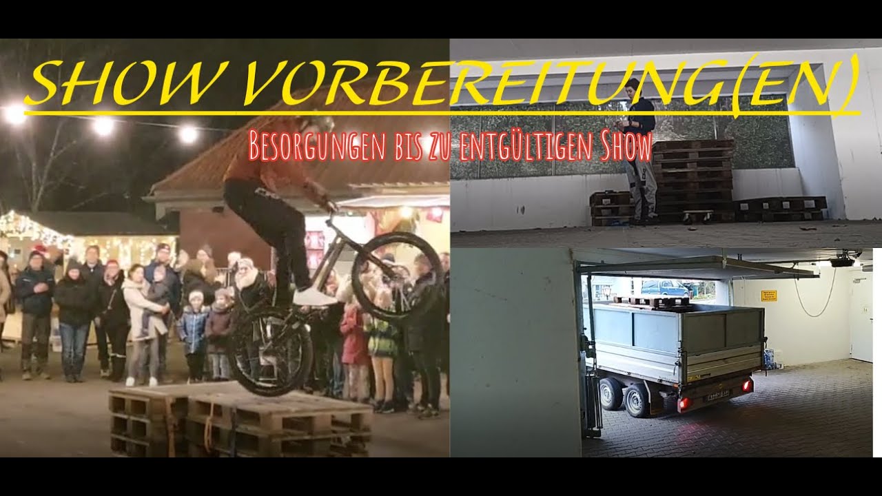 ERSTE EIGENE STREET TRIAL SHOW !!!!!!