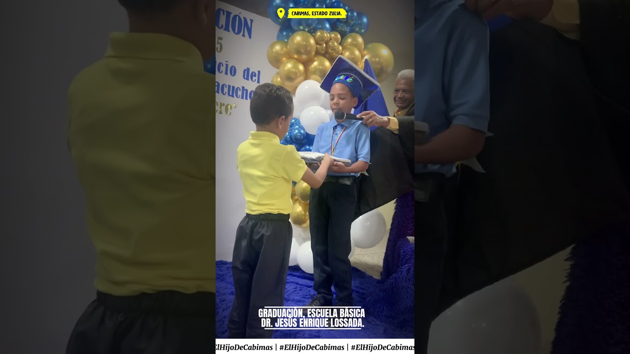 Graduaci&oacute;n alumnos de la Escuela B&aacute;sica Dr. Jes&uacute;s Enrique Lossada, en #Cabimas