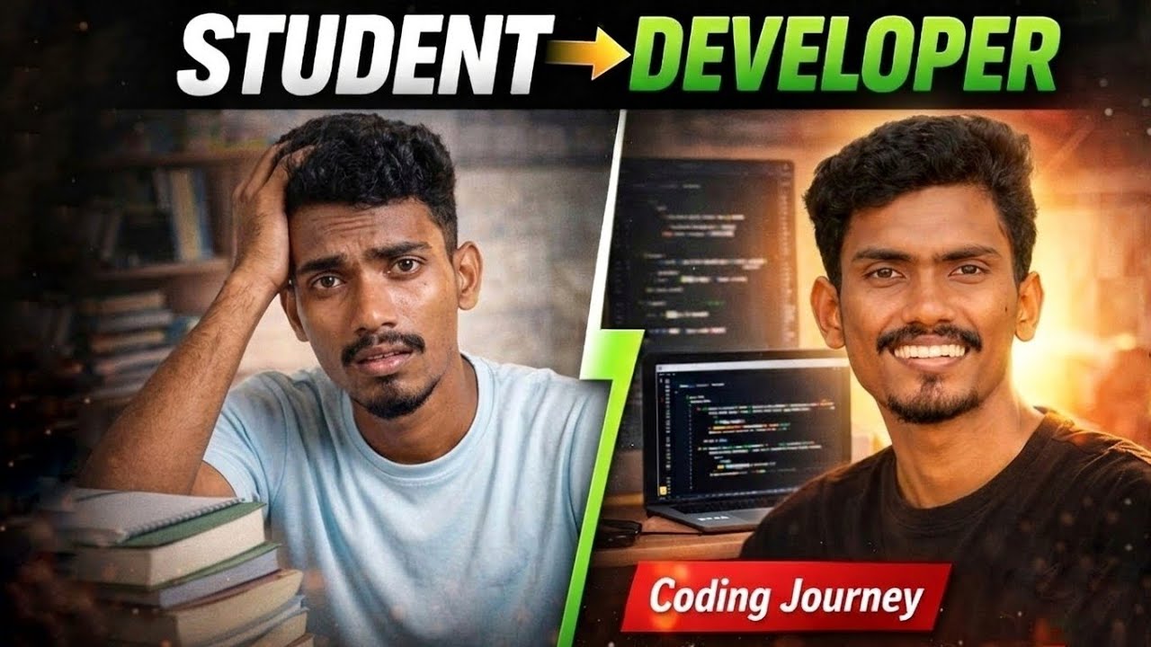Student → Developer 🔥 | My Coding Journey as a Student