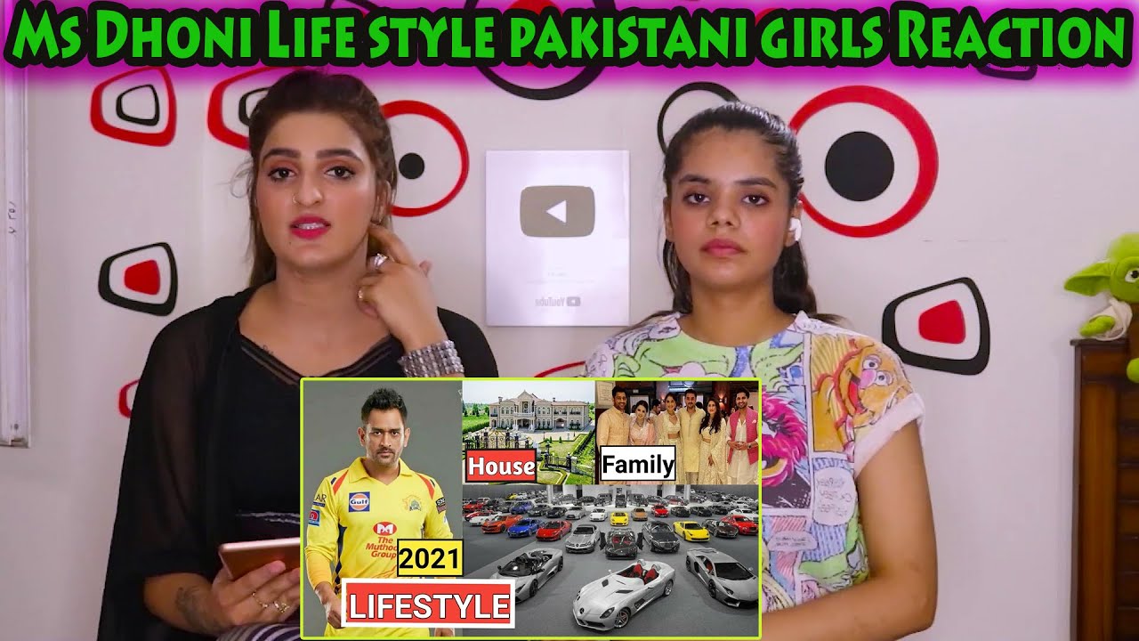 MS Dhoni Lifestyle 2021 | MS Dhoni Biography | Cars, Bikes, House, Family | Pakistani Girls Reaction