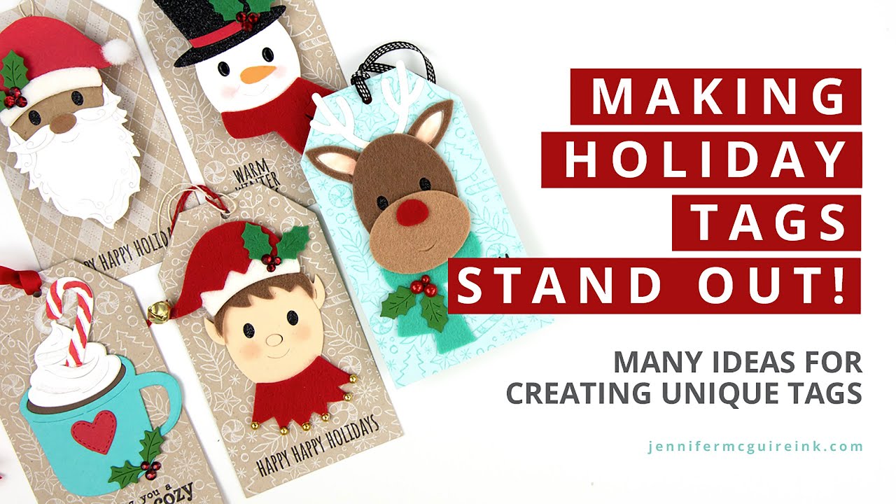 Many Holiday Tag Ideas... With Help from Lila!