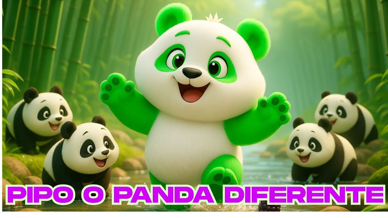 🐼🌟 A Hist&oacute;ria do Panda Diferente  - Hist&oacute;ria para Crian&ccedil;as - Hist&oacute;ria Infantil 🐼🌟