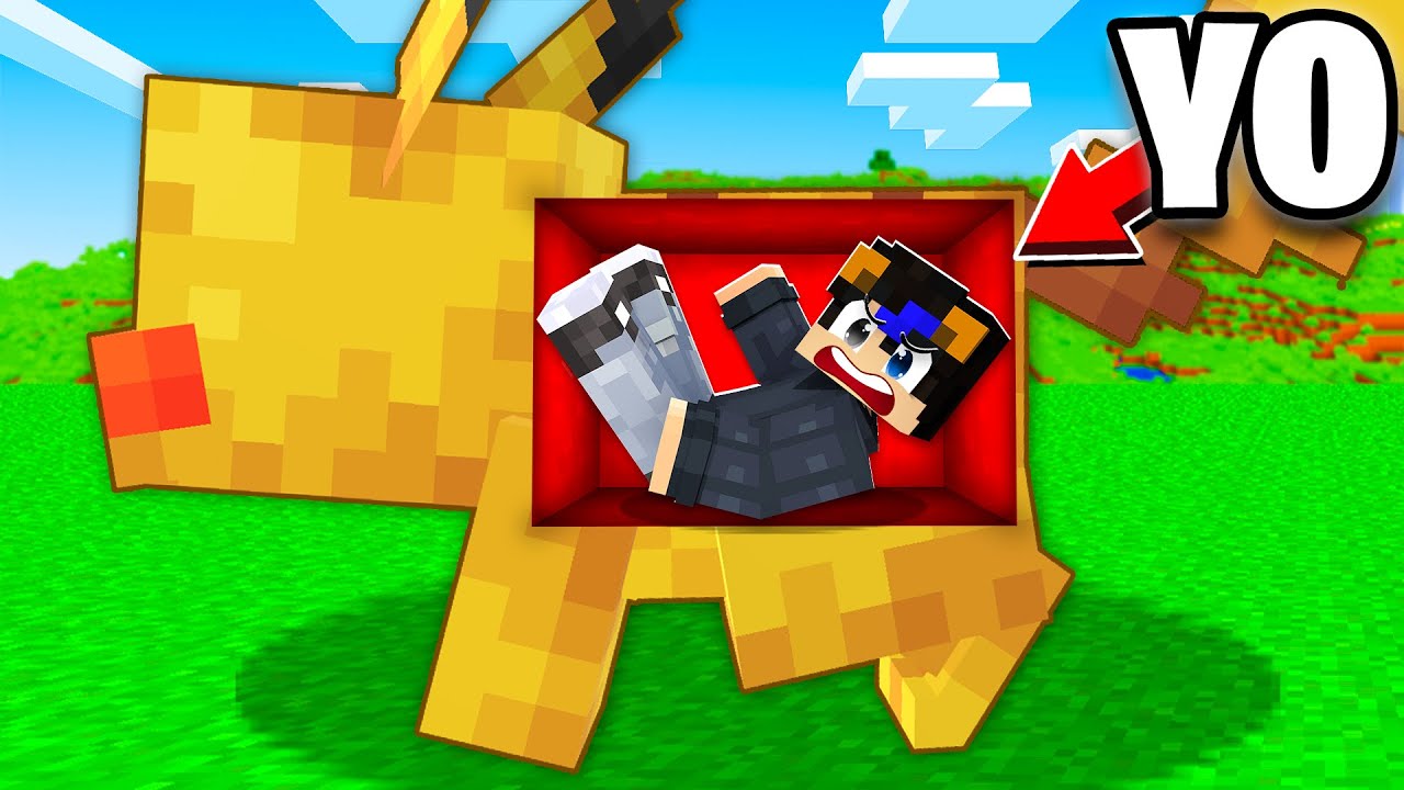 SOBREVIVI dentro de Pokémon en MINECRAFT Pixelmon!
