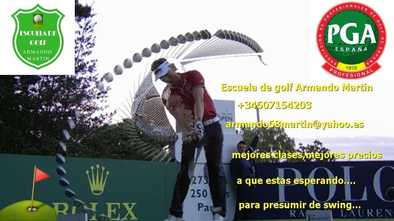 COMO APRENDER EL SWING DE BERNHARD LANGER⛳CLASES GOLF MADRID