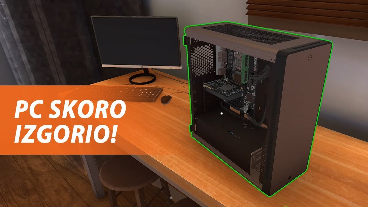 ZABORAVIO SAM STAVITI PASTU! - PC Building Simulator (EP2)
