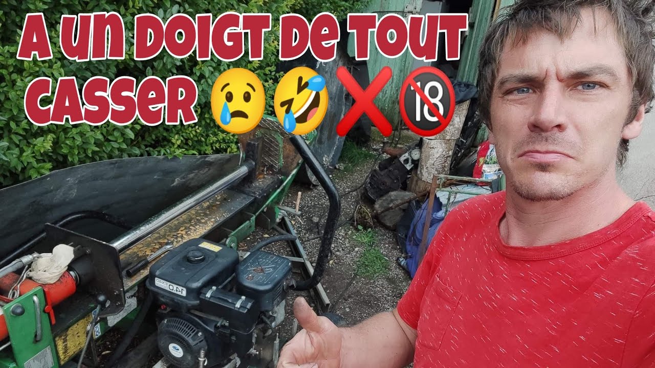 Réparation de la panne Fendeuse Thor 18T 💪👍💥 #thor #alive