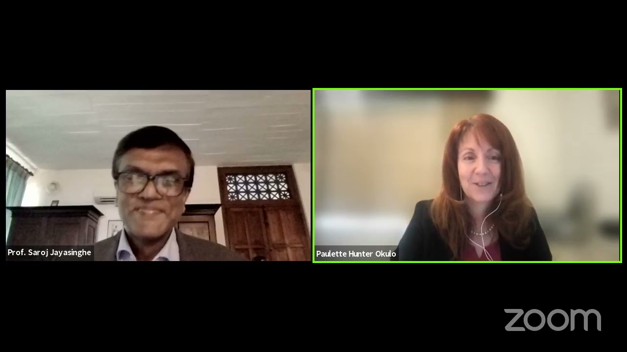 In Conversation Webinar on 