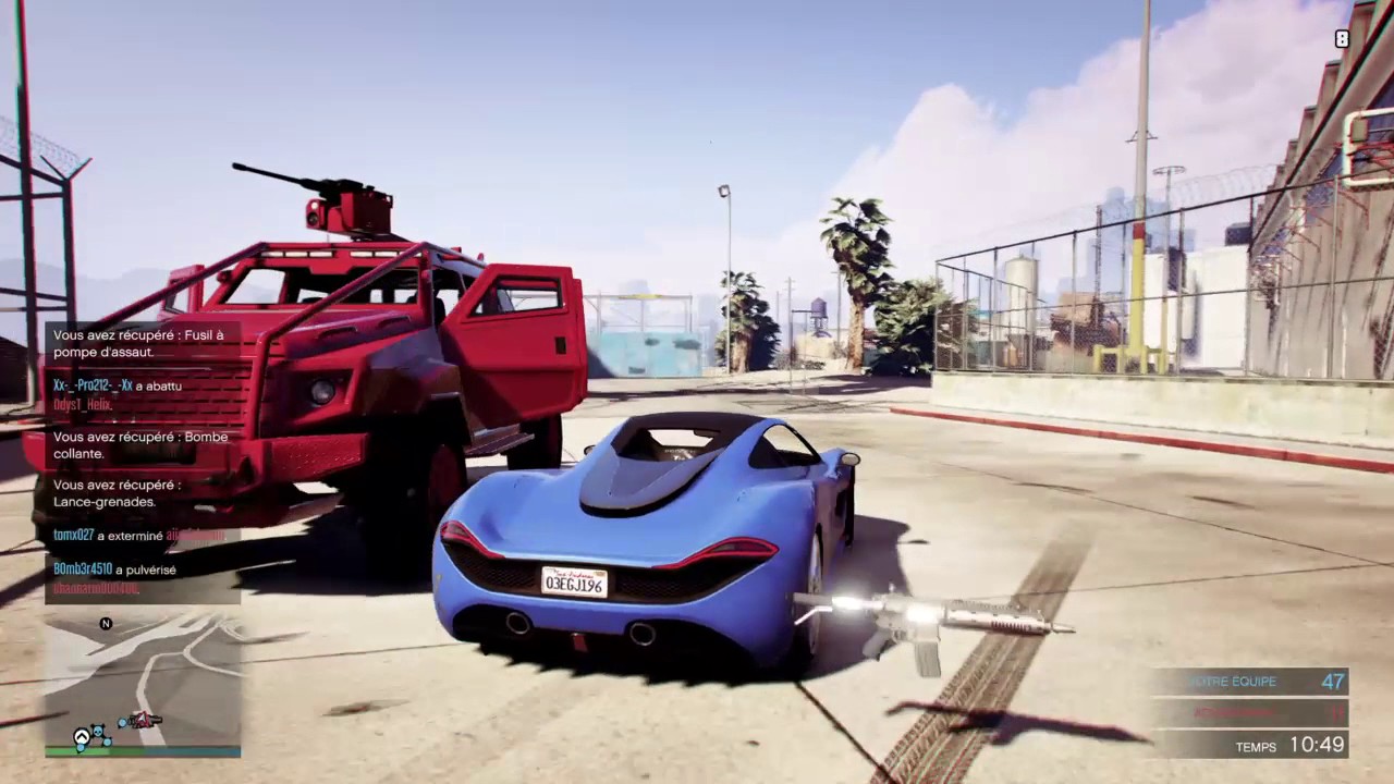 Affrontement parkour long gta 5