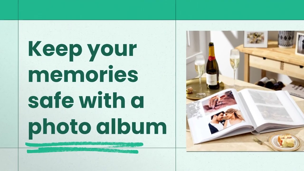 keep your memories safe with a photo album