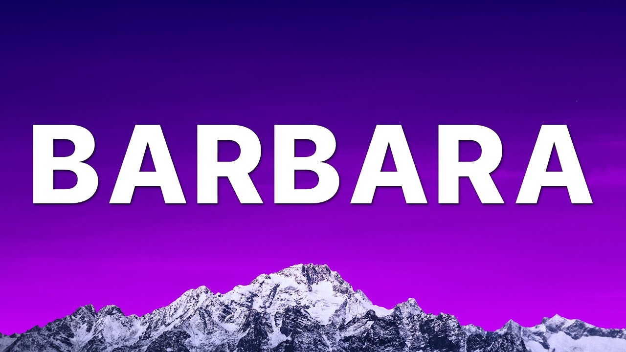 BARBARA - Alee · Klisman · DougBeats (Letra)