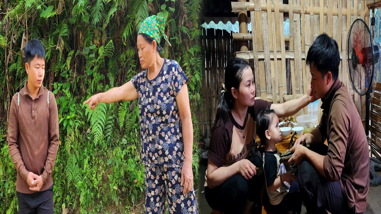 Hung asked his parents for permission to return to the page with Huong and San San - Cooking.
