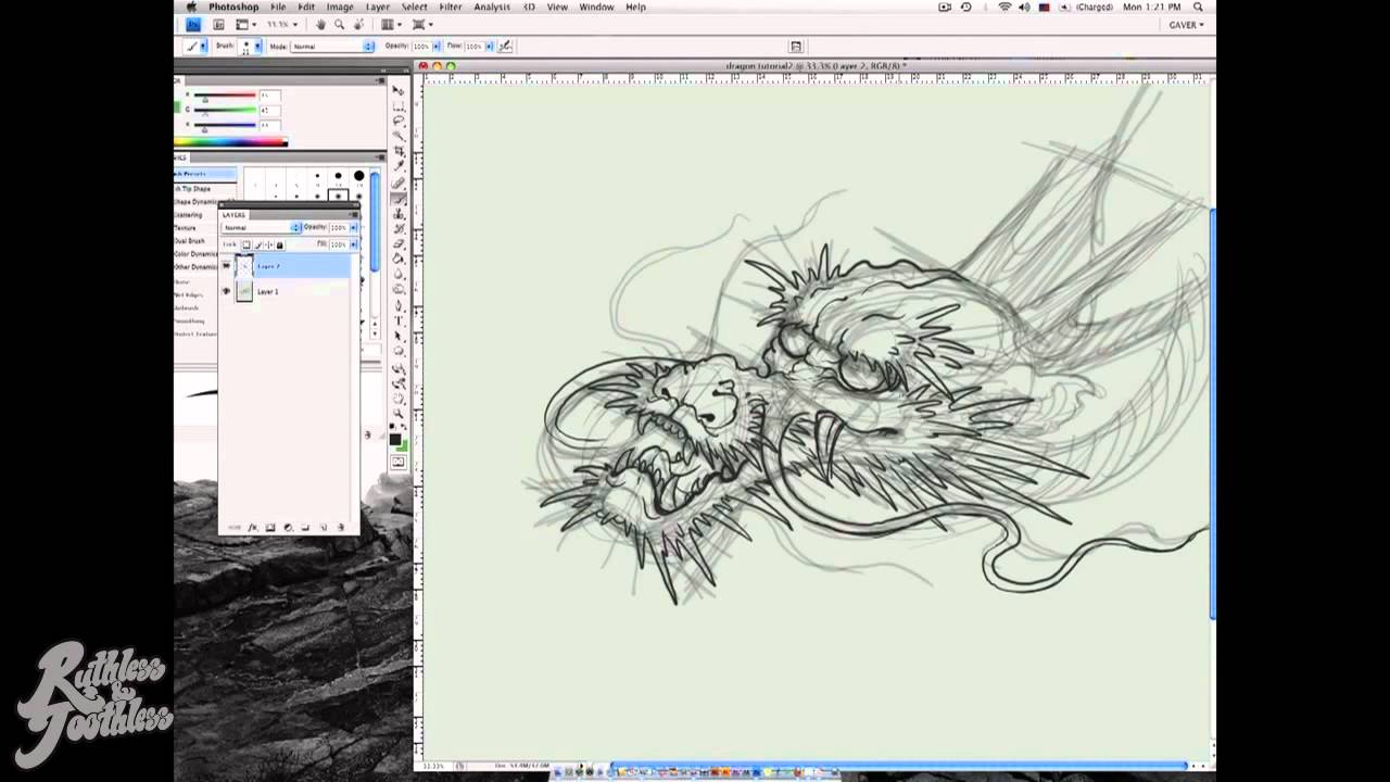 Chris Garver's How to Tutorial: Dragon head - Part 2 of 2