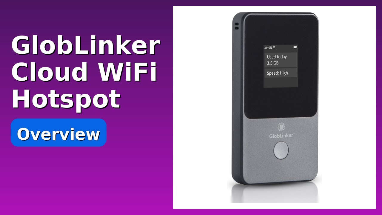 REVIEW (2026): GlobLinker Cloud WiFi Hotspot. Features.