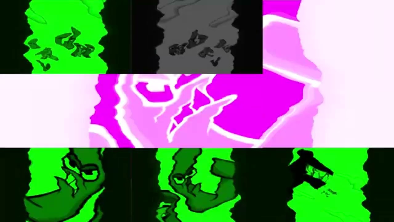 Alphabet Lore in Green Megan Effect has a Sparta Gamma Remix