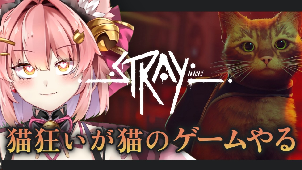 【実況】猫のケツを追いかける「Stray」#Stray  #ストレイ ＃個人vtuber