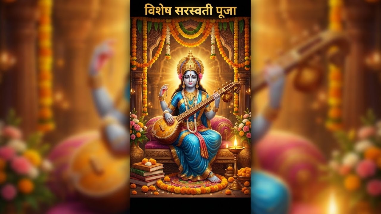 Saraswati Puja IS VERY SPECIAL on बसंत पंचमी 2026 🪕✨