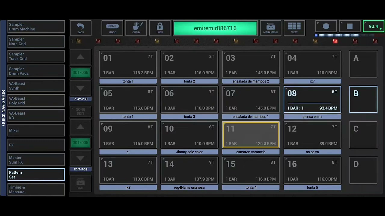 CAJA DE RITMOS PARA CELULAR ROLAND R8 Y RX7 ( G-STOMPER ) 