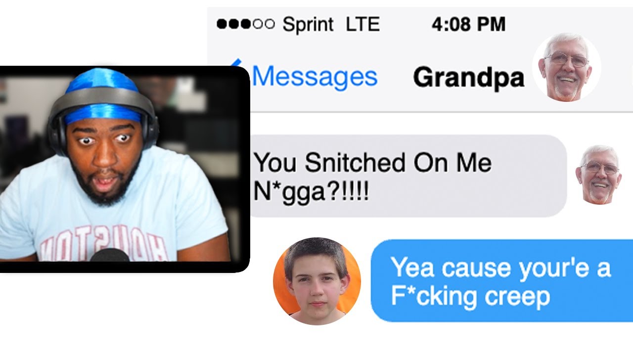 JiDion Reacts to Grandson Exposing His Pred Grandpa