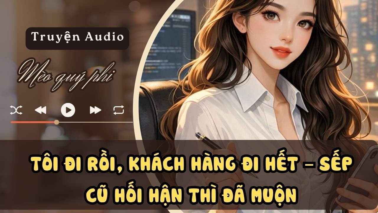 TRUYỆN AUDIO - TÔI ĐI RỒI, KHÁCH HÀNG ĐI HẾT – SẾP CŨ HỐI HẬN THÌ ĐÃ MUỘN #meoquyphi