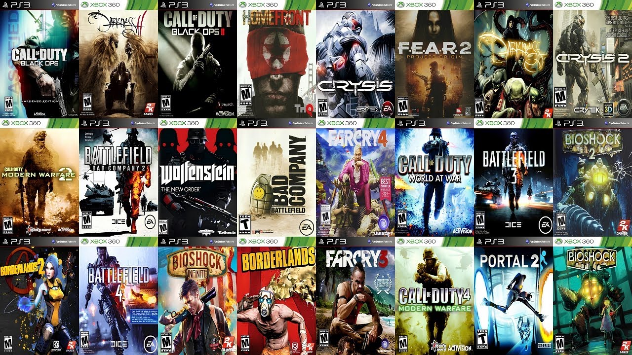 Топ-50 лучших шутеров от первого лица для PS3 и Xbox 360 всех времен