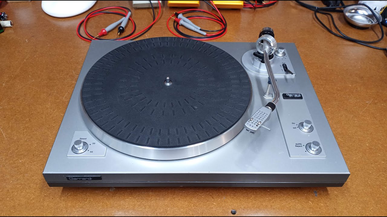 1978 Garrard GT-25P Turntable Restoration