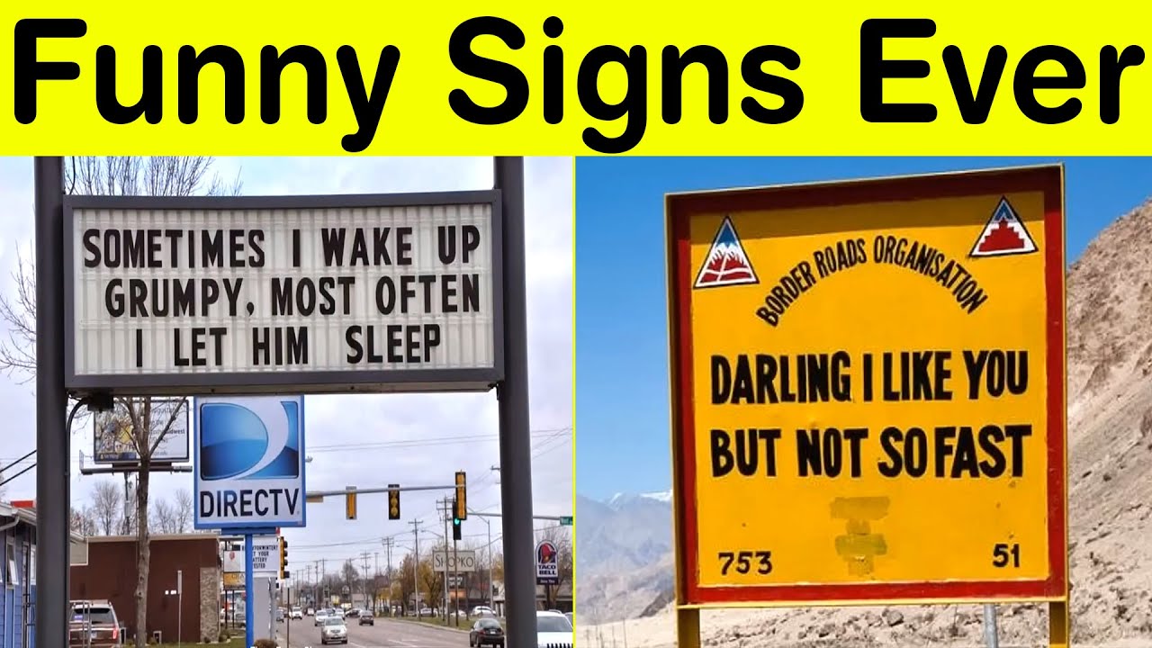 (NEW PIC) The Funniest Signs Ever — So Ridiculous, You’ll Be Laughing for Hours! || Happy Panda