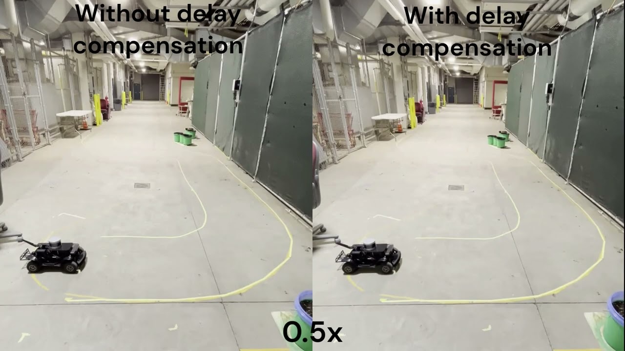 Delay aware Robust Control for Safe Autonomous Racing and Driving