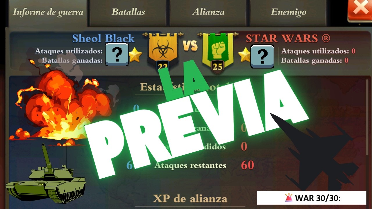 DomiNations (80)| LA PREVIA a la WAR| SHEOL BLACK vs STAR WARS