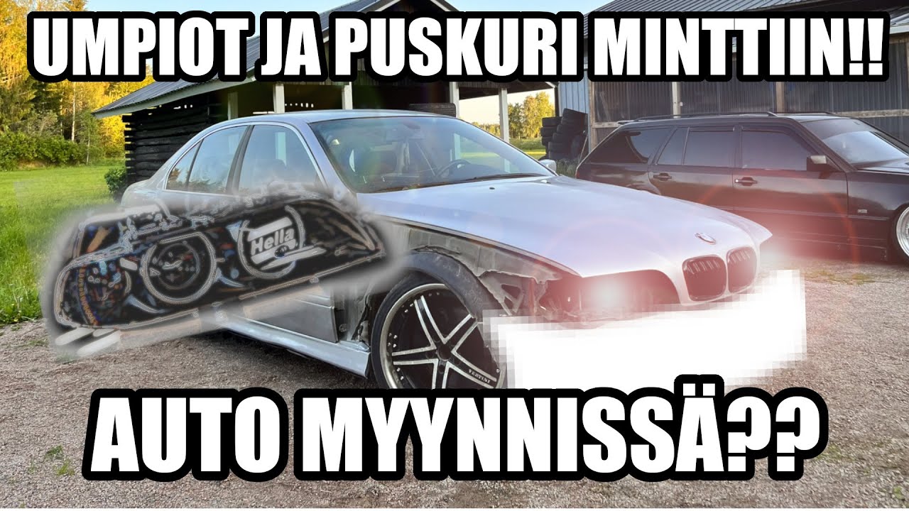 BMW VALMIIKSI JA HETI MYYNTIIN?? | E39 FINAL PART
