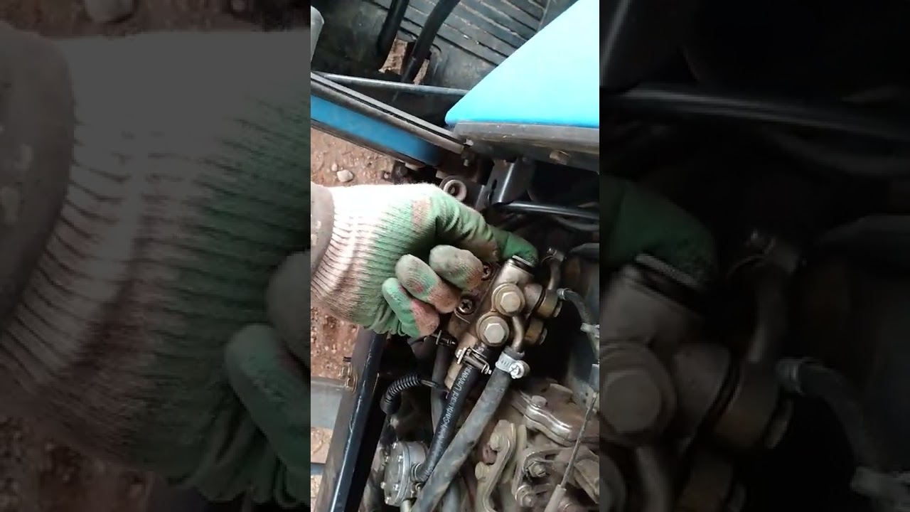 iseki tu240f клапан отсечки, элементы топливной системы, глохнет мотор причины