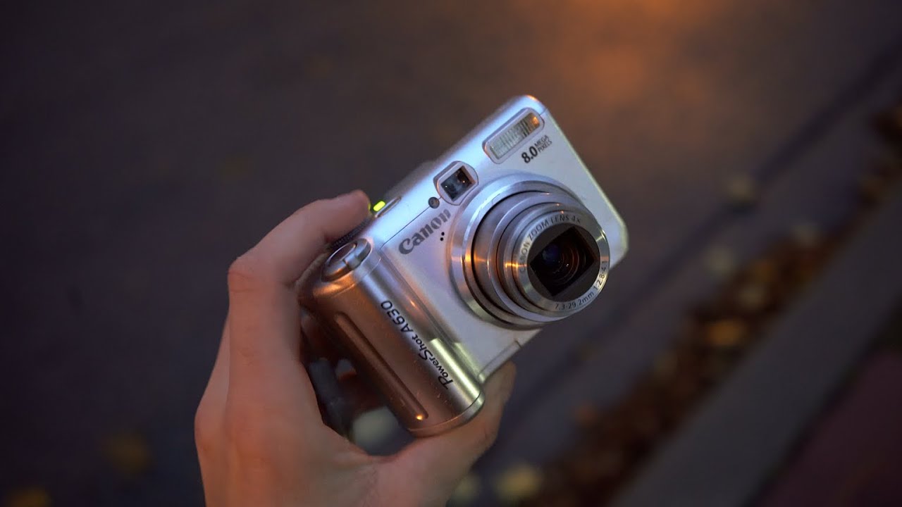 2000s Digital Camera In The Fog! - Canon A630