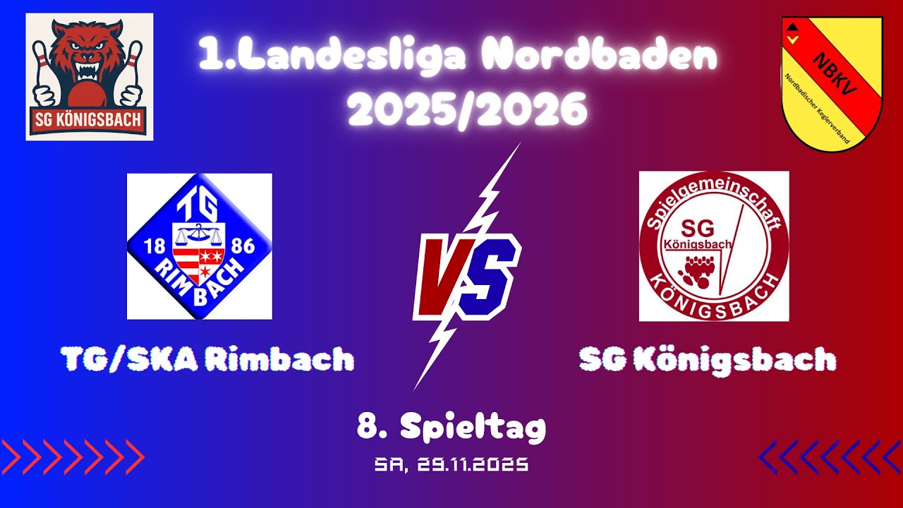 TG SKA Rimbach - SG Königsbach  2025/2026  1.Landesliga Nordbaden