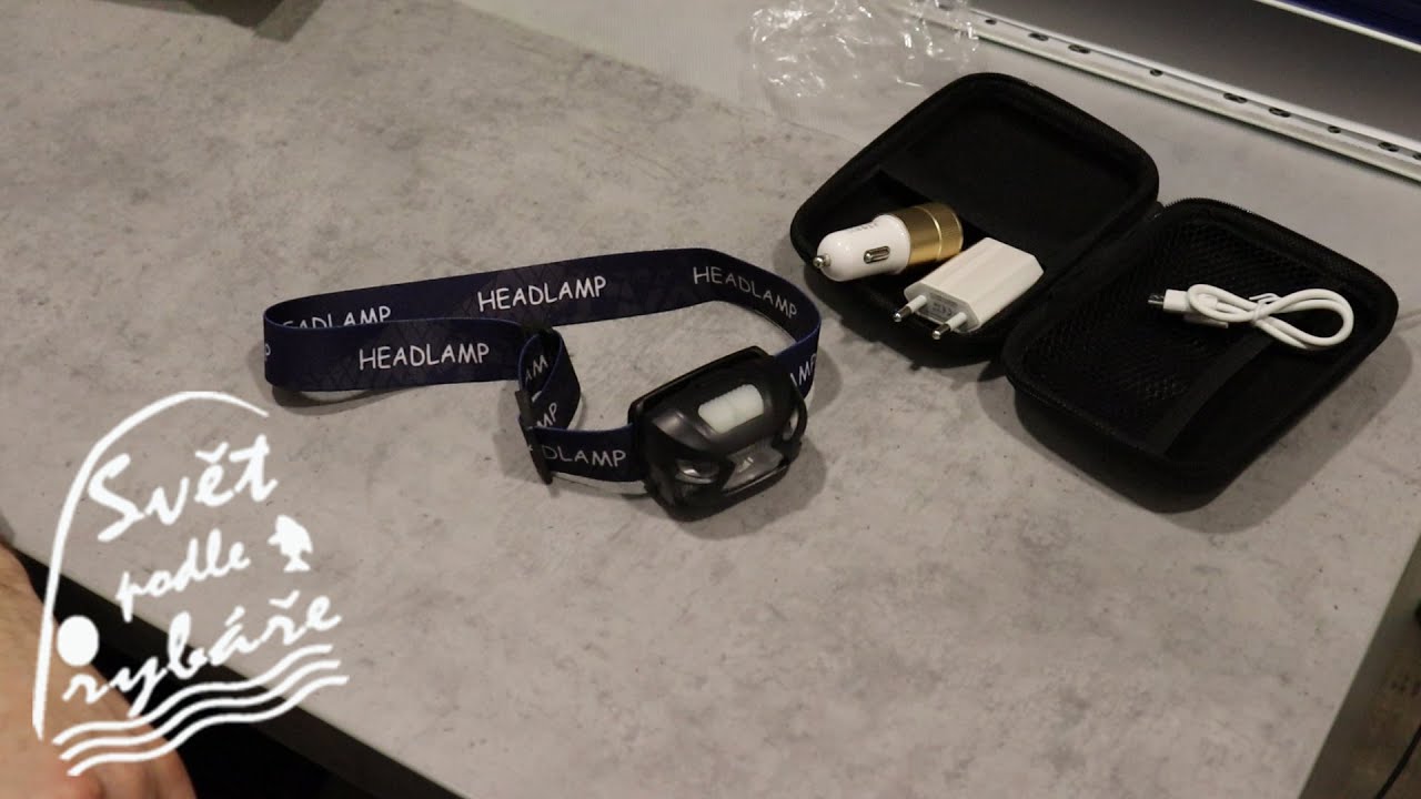 Nabíjecí čelovka z AliExpressu - Unboxing a první zkouška
