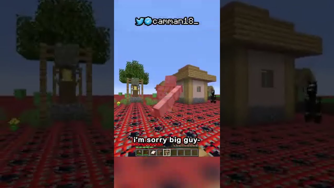 what if the minecraft world was TNT