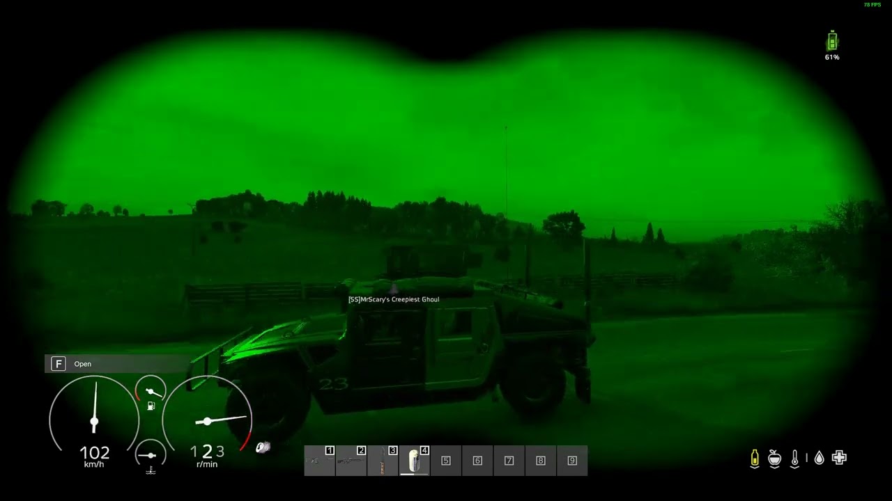 DayZ Terminus - Night time drive