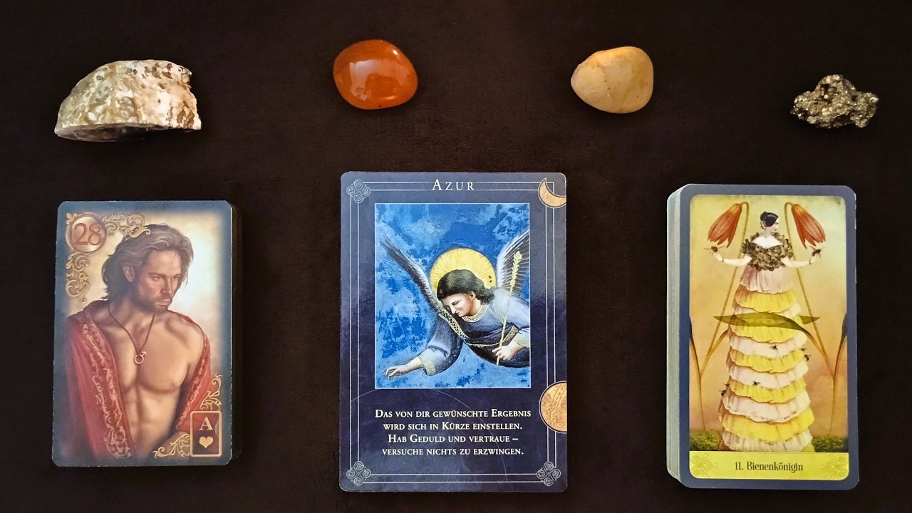 Tagesbotschaft 15.03.2026 Lenormand Der Herr (28)🧔Männlichkeit💪Ego Eros❤️‍🔥Liebe❤AZUR🐝Bienenkönigin👑