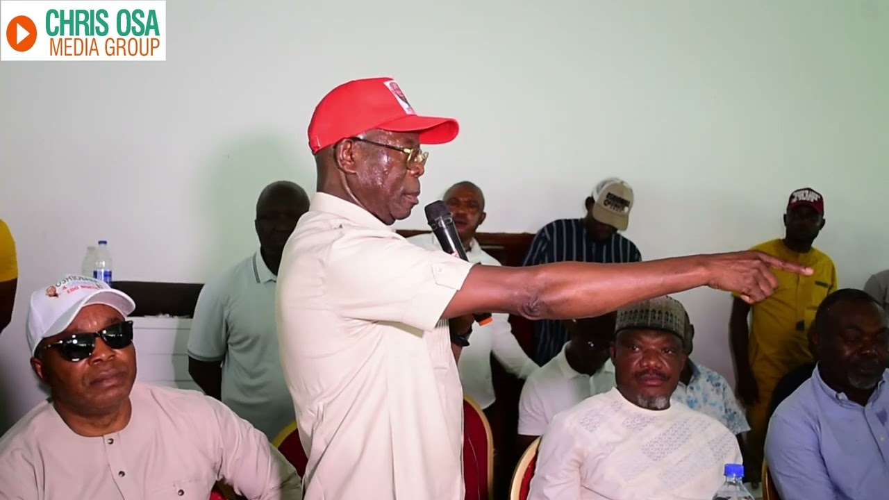 Oshiomhole talks tough on Benin-Auchi-Kogi-Abuja road, “why I want to be a Senator #chrisosamedia