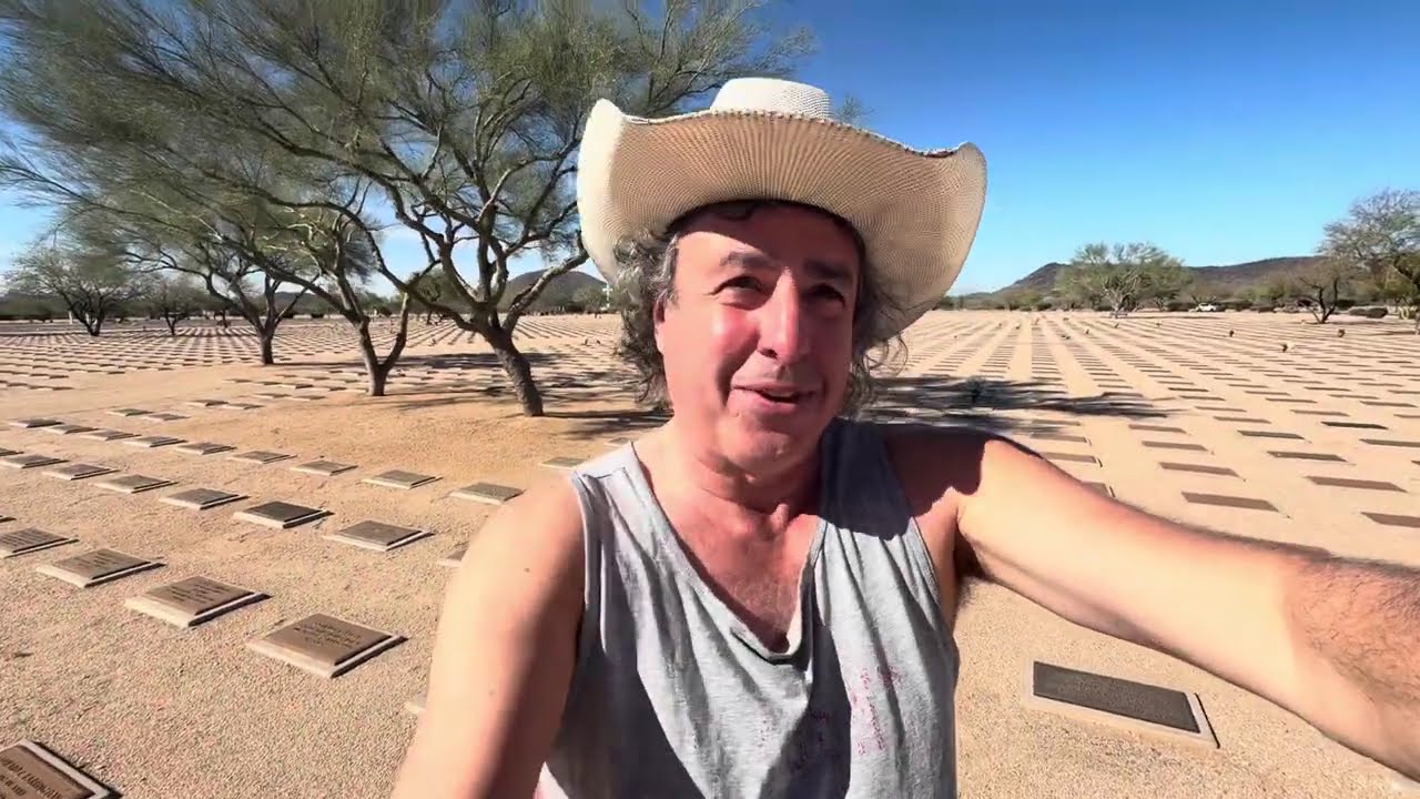 Visiting a Friend's Grave in Phoenix