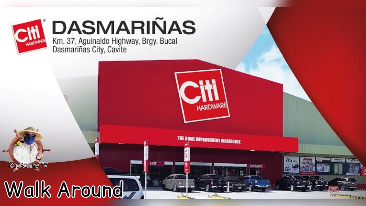 Citi Hardware Dasmarinas walk Around in 4K Video