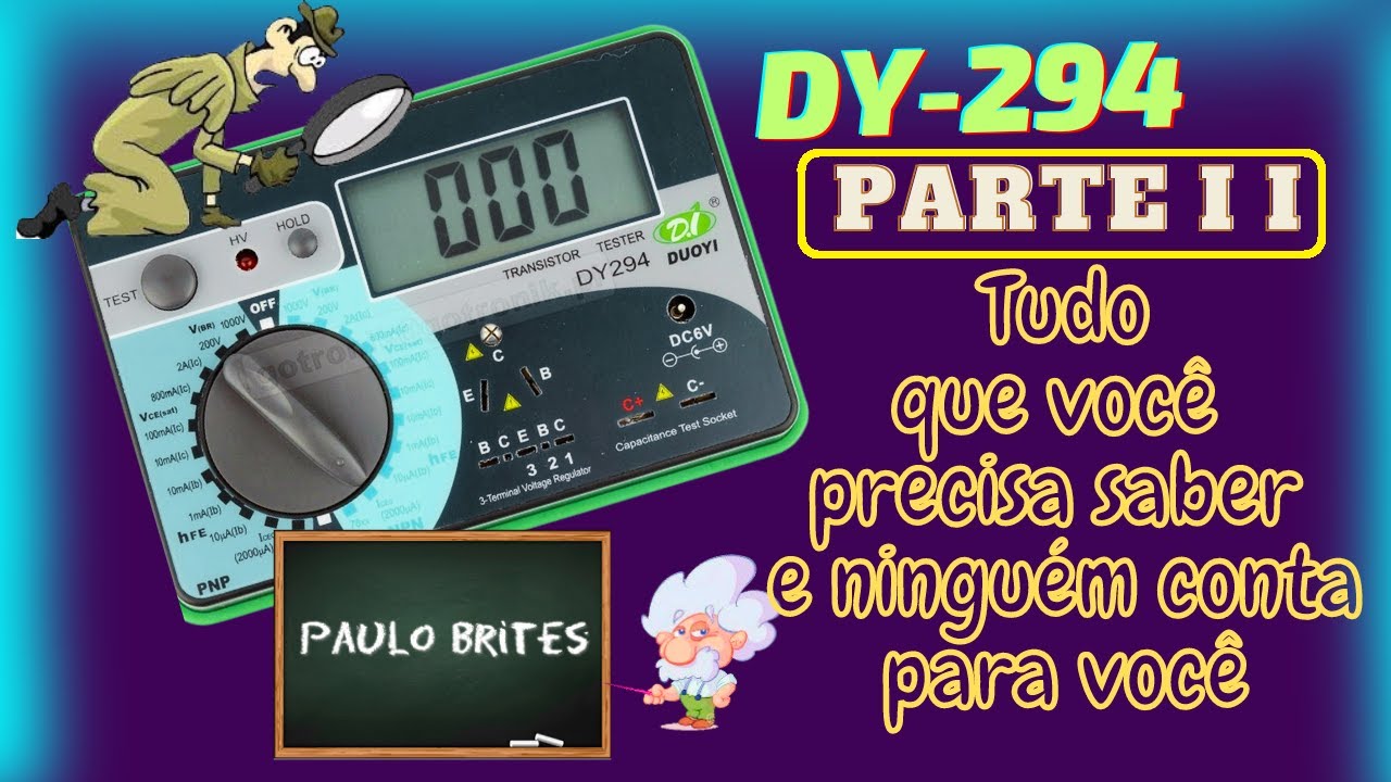 O testador DY294  Tudo que você precisa saber sobre ele e ninguém conta para você PARTE II