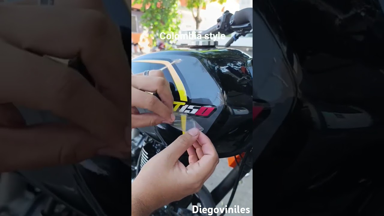 Vinil gr&aacute;ficos moto ft 150 italika #wrap #moto #vinilmoto #sticker #ft150 #italikaft150