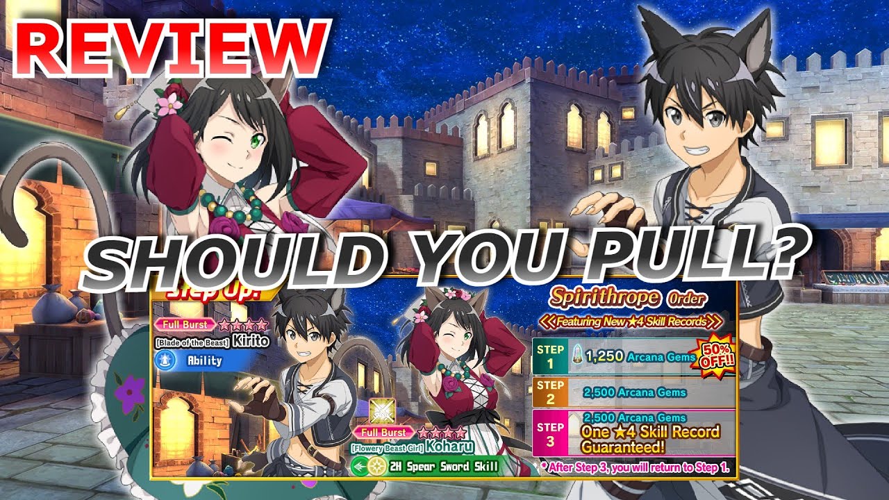 [SAOIF] THIS NEW SPEAR IS THE NEW SERENE LANCER | Spirithrope Order | Banner Review