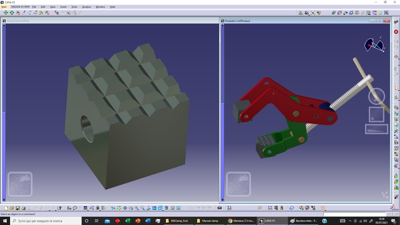 Manual Clamp 008: Clamp Foot