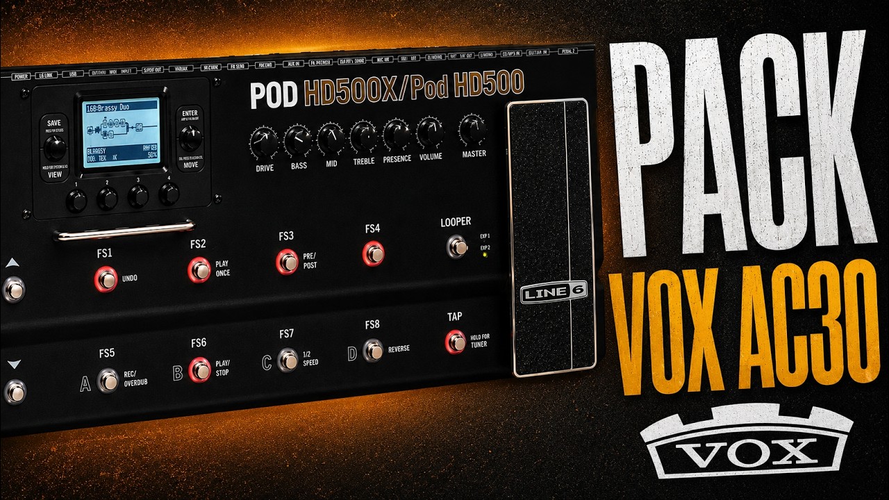 PACK VOX AC30 (POD HD 500/500X)